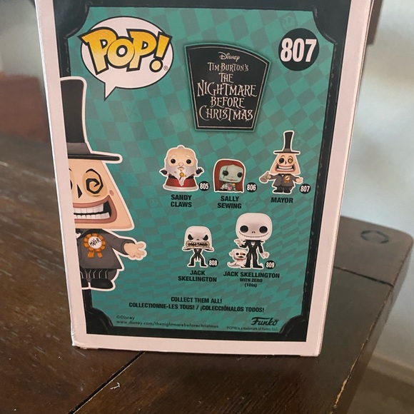 Funko Pop: “Mayor” from The Nightmare before Christmas - Picture 2 of 2